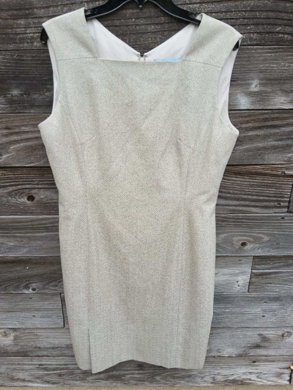 ANTONIO MELANI Sleeveless Midi Sheath Dress Size 12
